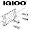 imageIgloo Cooler Plastic Hinges for Ice Chests Set of 3  Made in the USA  Standard Size  Contains UV Inhibitors