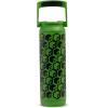 imageIgloo MineCraft Creeper 20 oz Sipper Glow in the Dark Sports Sipper Stainless Steel Hydration Can with Lid ampamp Straw Insulated Water BottleCreeper