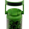 imageIgloo MineCraft Creeper 20 oz Sipper Glow in the Dark Sports Sipper Stainless Steel Hydration Can with Lid ampamp Straw Insulated Water BottleCreeper