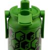 imageIgloo MineCraft Creeper 20 oz Sipper Glow in the Dark Sports Sipper Stainless Steel Hydration Can with Lid ampamp Straw Insulated Water BottleCreeper
