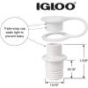 imageIgloo Replacment Triple Snap Drain PlugOne Size