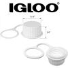 imageIgloo Tethered Drain Plug Caps White Small 20049
