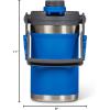 imageIgloo 12 GAL Blue StainlessBlue