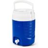 imageIgloo 2 Gallon Portable Sports Cooler Water Beverage Dispenser Insulated Cooler Dispenser Majestic Blue