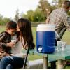 imageIgloo 2 Gallon Portable Sports Cooler Water Beverage Dispenser Insulated Cooler Dispenser Majestic Blue
