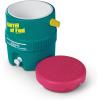 imageIgloo 2Gallon Retro Party Water Jug Cooler Lilac BreezeJade