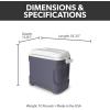 imageIgloo Iceless Thermoelectric Cooler Portable Cooler Electric Plugin 12V Camping Fridge Cooler Electric Ice Chest Hielera Electrica28Qt