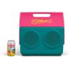 imageIgloo Kool Tunes Retro Bluetooth Boombox Cooler 14 Qt Playmate Cooler with SpeakersJade