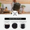 imageIgloo Premium Luxe Leather Soft Sided Insulated Cooler BagsBlack
