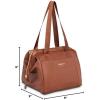 imageIgloo Premium Luxe Leather Soft Sided Insulated Cooler BagsCongnac