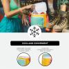imageIgloo Retro 90s Lunch Coolers Insulated Lunch Bag Square Lunch Box Cooler with Front Pocket ampamp Adjustable StrapLilac