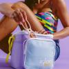 imageIgloo Retro 90s Lunch Coolers Insulated Lunch Bag Square Lunch Box Cooler with Front Pocket ampamp Adjustable StrapLilac