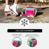 imageIgloo Retro 90s Lunch Coolers Insulated Lunch Bag Square Lunch Box Cooler with Front Pocket ampamp Adjustable StrapNeon
