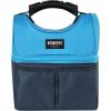 imageIgloo Soft Cooler Gripper Lunch Bag Portable Dual Compartment Lunch Cooler Insulated Lunch Box Soft Sided Cooler BagBlue