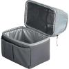 imageIgloo Soft Cooler Gripper Lunch Bag Portable Dual Compartment Lunch Cooler Insulated Lunch Box Soft Sided Cooler BagGrey