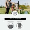 imageIgloo Sports Cooler Water Beverage Dispenser Insulated 5 ampamp 10 Gallon Water Cooler Insulated Drink Dispenser with Spout Portable Handwashing StationsGray