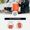 imageIgloo Sports Cooler Water Beverage Dispenser Insulated 5 ampamp 10 Gallon Water Cooler Insulated Drink Dispenser with Spout Portable Handwashing StationsOrange