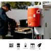 imageIgloo Sports Cooler Water Beverage Dispenser Insulated 5 ampamp 10 Gallon Water Cooler Insulated Drink Dispenser with Spout Portable Handwashing StationsOrange