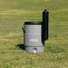 imageIgloo Sports Cooler Water Beverage Dispenser Insulated 5 ampamp 10 Gallon Water Cooler Insulated Drink Dispenser with Spout Portable Handwashing StationsGray