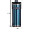 imageIgloo Stainless Steel Twist n Chug BottleModern Blue