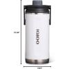 imageIgloo Stainless Steel Twist n Chug BottleWhite