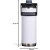 imageIgloo Stainless Steel Twist n Chug BottleWhite