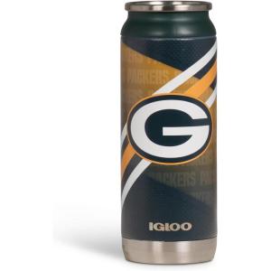 imageIgloo 16 OZ Stainless Steel Can Dallas CowboysGreen Bay Packers
