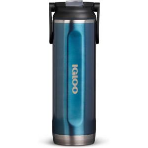 imageIgloo 20 OZ Stainless Steel Sport Sipper BottleModern Blue