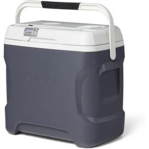 imageIgloo Iceless Thermoelectric Cooler Portable Cooler Electric Plugin 12V Camping Fridge Cooler Electric Ice Chest Hielera Electrica28Qt Versatemp