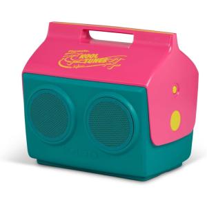 imageIgloo Kool Tunes Retro Bluetooth Boombox Cooler 14 Qt Playmate Cooler with SpeakersJade
