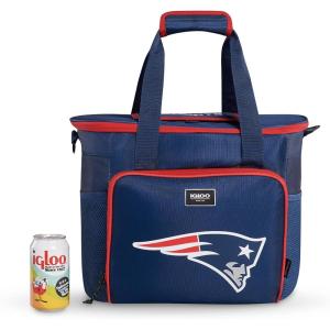 imageIgloo Limited Edition NFL 28 Can Insulated Tailgating CoolerPATRIOTS