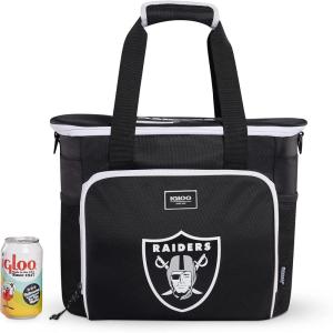 imageIgloo Limited Edition NFL 28 Can Insulated Tailgating CoolerRAIDERS
