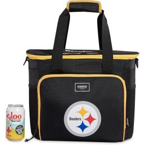 imageIgloo Limited Edition NFL 28 Can Insulated Tailgating CoolerSTEELERS