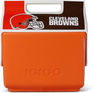 imageIgloo Limited Edition NFL 7 Qt Little Playmate CoolerBrowns