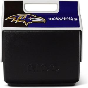 imageIgloo Limited Edition NFL 7 Qt Little Playmate CoolerRavens