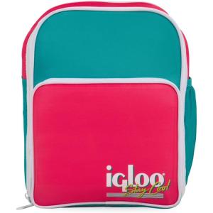 imageIgloo Retro Mini Convertible Backpack Cooler Crossbody Bag with Hydration PocketJade