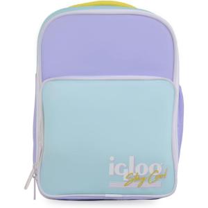 imageIgloo Retro Mini Convertible Backpack Cooler Crossbody Bag with Hydration PocketLilac