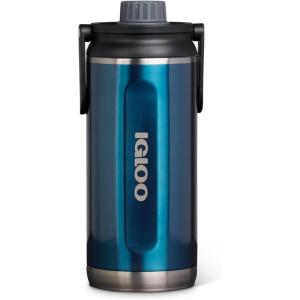 imageIgloo Stainless Steel Twist n Chug BottleModern Blue