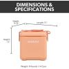 imageIgloo 11 Qt Tag Along Too Strapped Picnic Style CoolerApricot