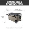 imageIgloo 110qt Glide CoolersSandstone