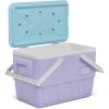 imageIgloo 25 Quart Picnic Basket Lilac Breeze