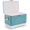 imageIgloo 54 Qt Steel Belted Legacy Stainless Steel Cooler with Bottle OpenerOcean Mist