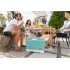 imageIgloo 54 Qt Steel Belted Legacy Stainless Steel Cooler with Bottle OpenerOcean Mist
