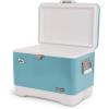 imageIgloo 54 Qt Steel Belted Legacy Stainless Steel Cooler with Bottle OpenerOcean Mist
