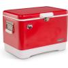 imageIgloo 54 Qt Steel Belted Legacy Stainless Steel Cooler with Bottle OpenerRed