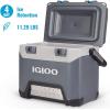 imageIgloo BMX Hard Coolers 2572QTGray and Blue
