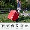 imageIgloo Cooler with Wheels Profile II 28 Qt Hard Sided Ice Chest  Portable Insulated Container with LeakProof Design for Outdoor UseRed