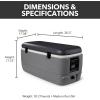 imageIgloo Coolers Insulated Portable Hard Shell Ice Chest CoolerPolar Grey
