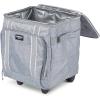 imageIgloo Large Portable Insulated Soft Coolers with Rolling WheelsLight Gray
