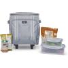 imageIgloo Large Portable Insulated Soft Coolers with Rolling WheelsLight Gray